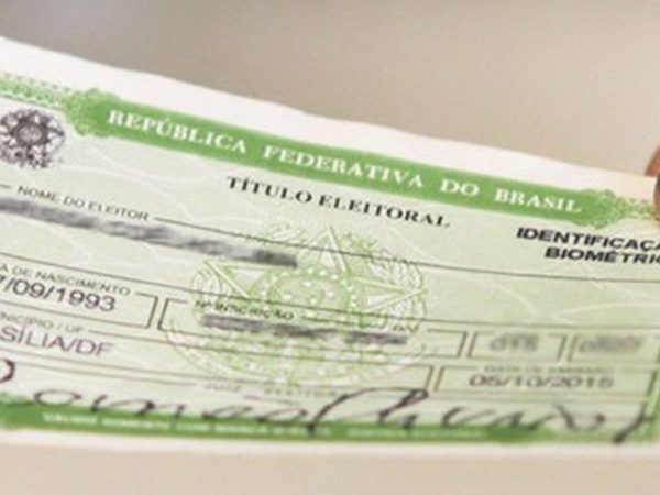 Foto de um Título de Eleitor