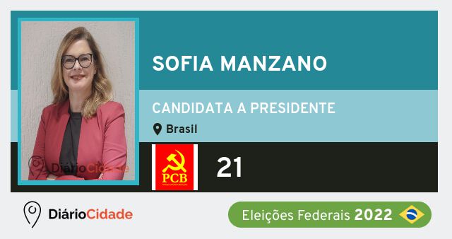 Foto de Sofia Manzano 21, candidato a presidente