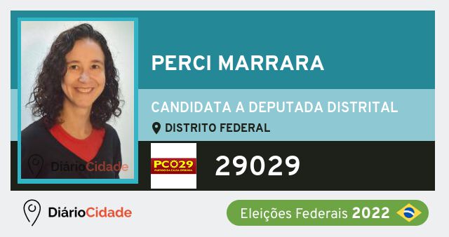 Foto de Perci Marrara 29029, candidato a deputado distrital do Distrito Federal