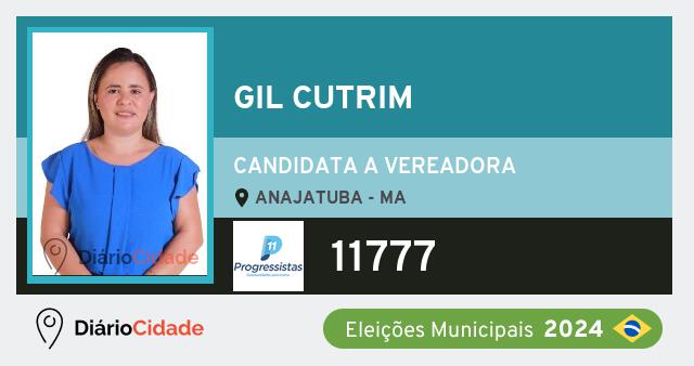 Santinho de Gil Cutrim ( 11777 ), candidato a Vereador em Anajatuba - MA, nas Eleições 2024