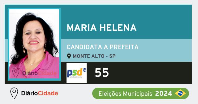 Santinho de Maria Helena ( 55 ), candidato a Prefeito em Monte Alto - SP, nas Eleições 2024